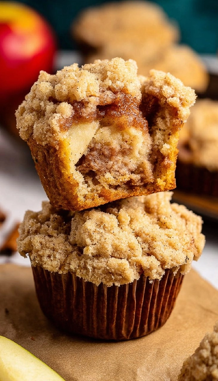 Crumb Apple Muffins 130 Crumb Apple Muffins