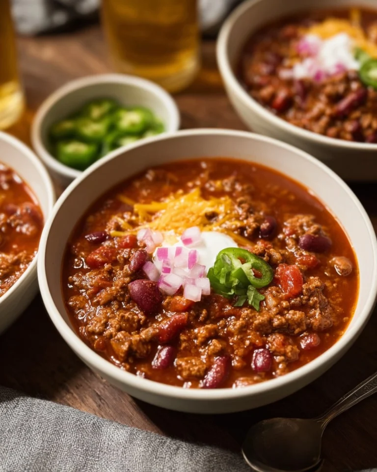 How-to-Make-Homemade-Chili-Recipe-Ground-Beef-and-Beans-Recipe