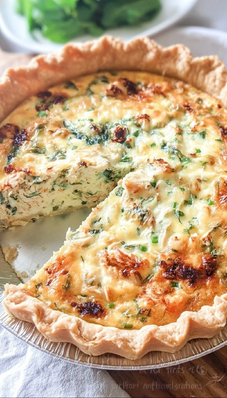 Marry Me Chicken Quiche
