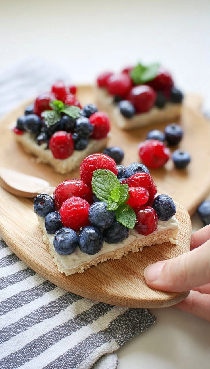 Red, White, and Blue Berry Dessert Bites 125 Red, White, and Blue Berry Dessert Bites