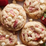 Strawberries and Cream Cookies (The Best Strawberry Flavor!) 106 Strawberries-and-Cream-Cookies-The-Best-Strawberry-Flavor-Recipe