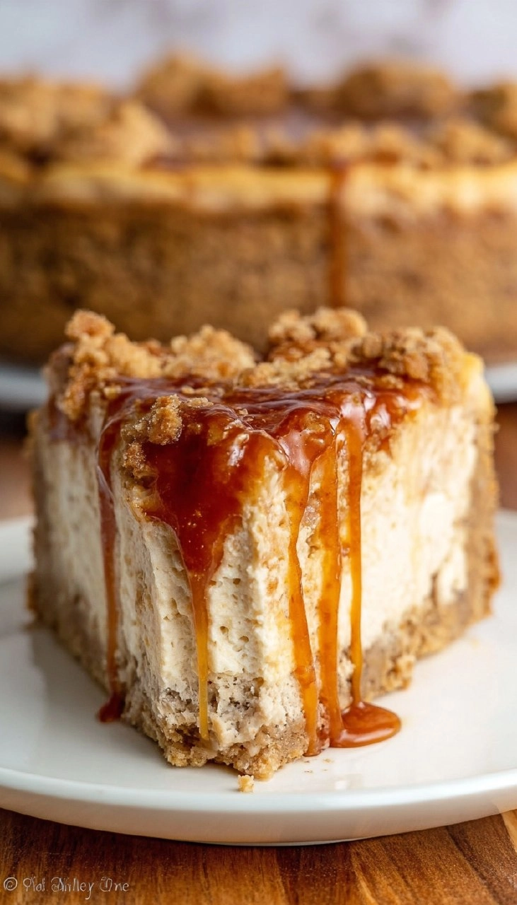 Amazing Caramel Apple Cheesecake