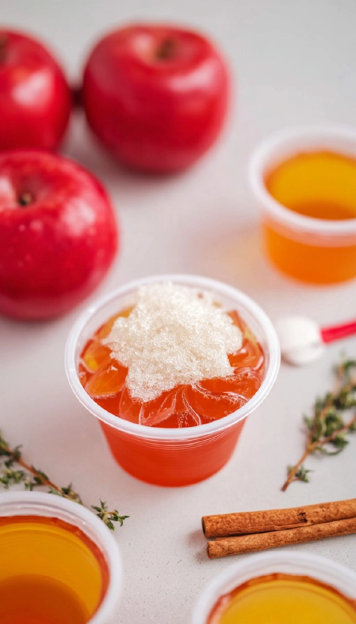 Apple Cider Jello Shots