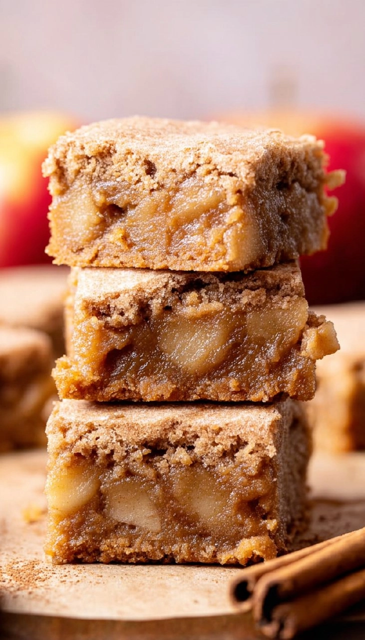 Apple Cinnamon Blondies