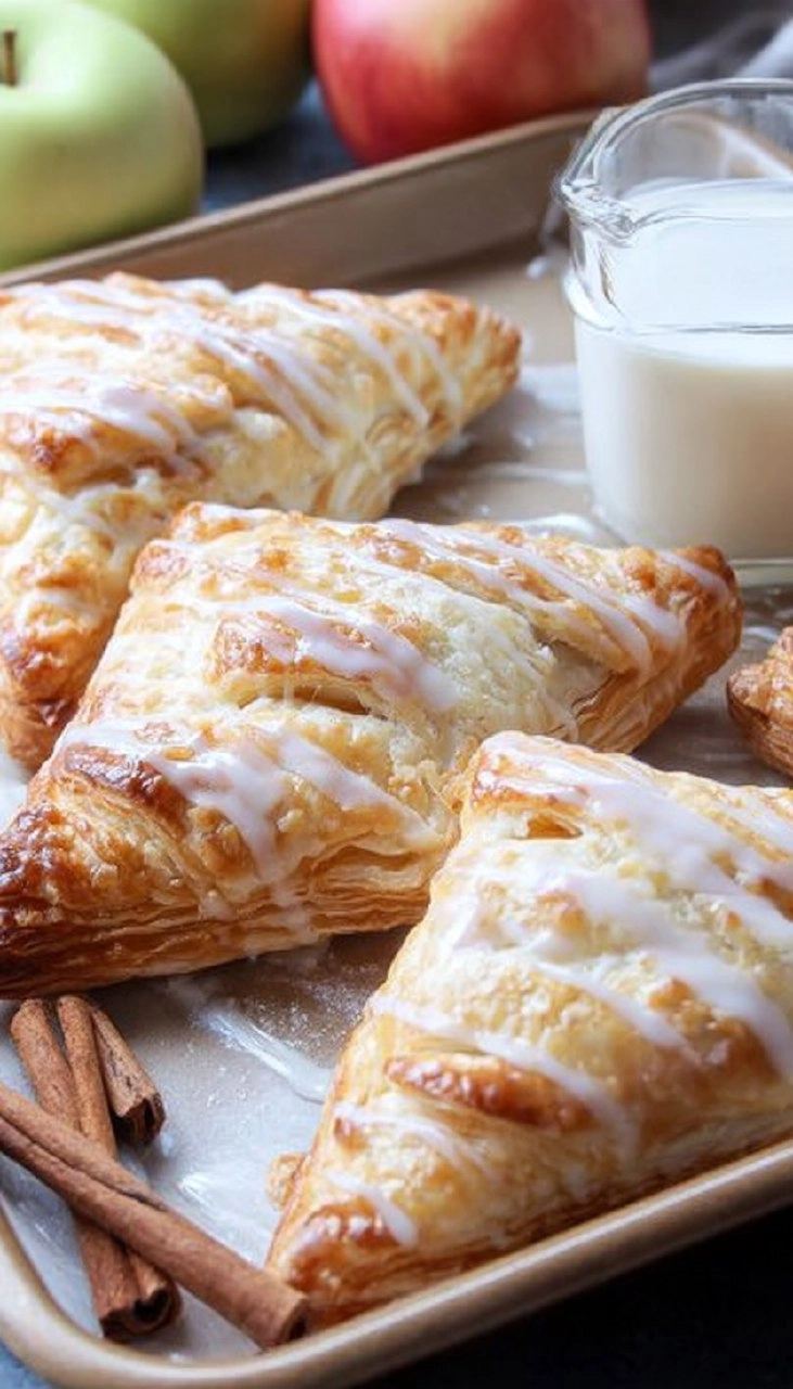 Apple Turnovers with Puff Pastry