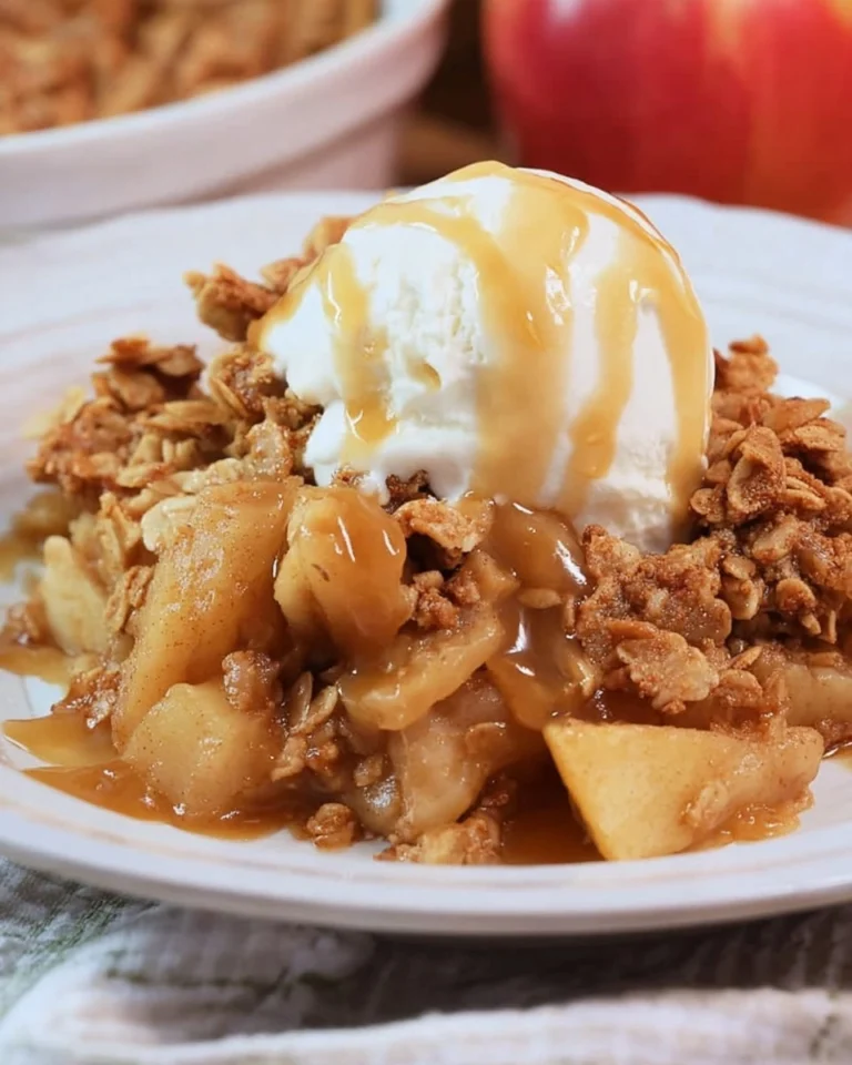 Caramel-Apple-Crisp-with-Crunchy-Oat-Topping-Recipe