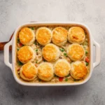 Chicken Pot Pie Casserole With Biscuits 76 Chicken-Pot-Pie-Casserole-With-Biscuits-Recipe
