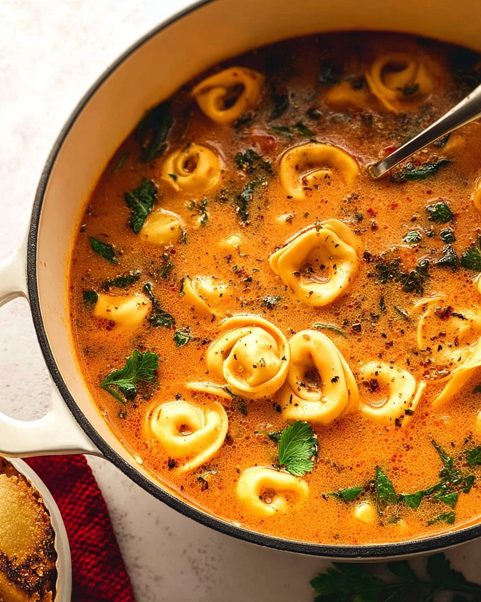 Creamy Tortellini Soup