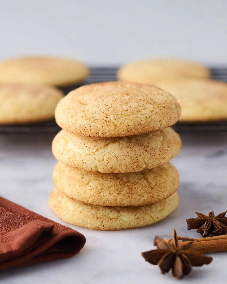 Fall Spice Snickerdoodle Cookies
