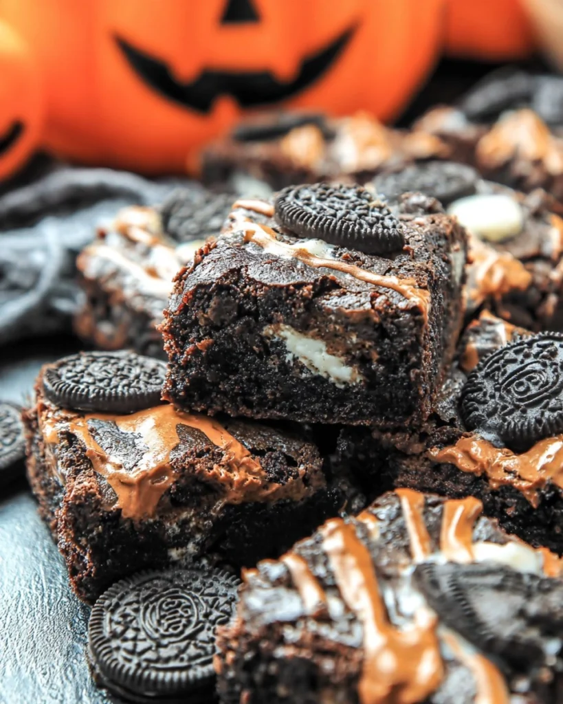 Halloween-Oreo-Brownies-Recipe