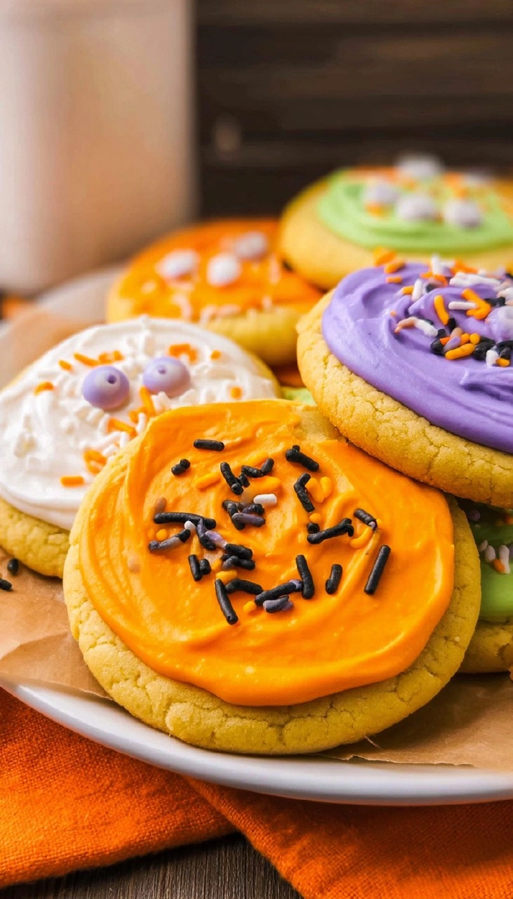 Halloween Sugar Cookies (Lofthouse Style!)
