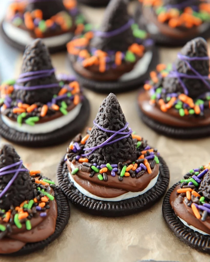 Oreo-Witch-Hat-Cookies-Recipe