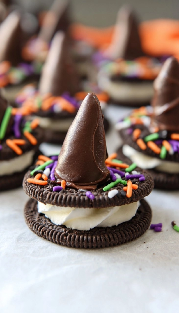 Oreo Witch Hat Cookies