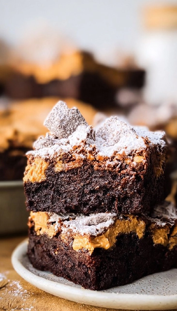 Puppy Chow Brownies